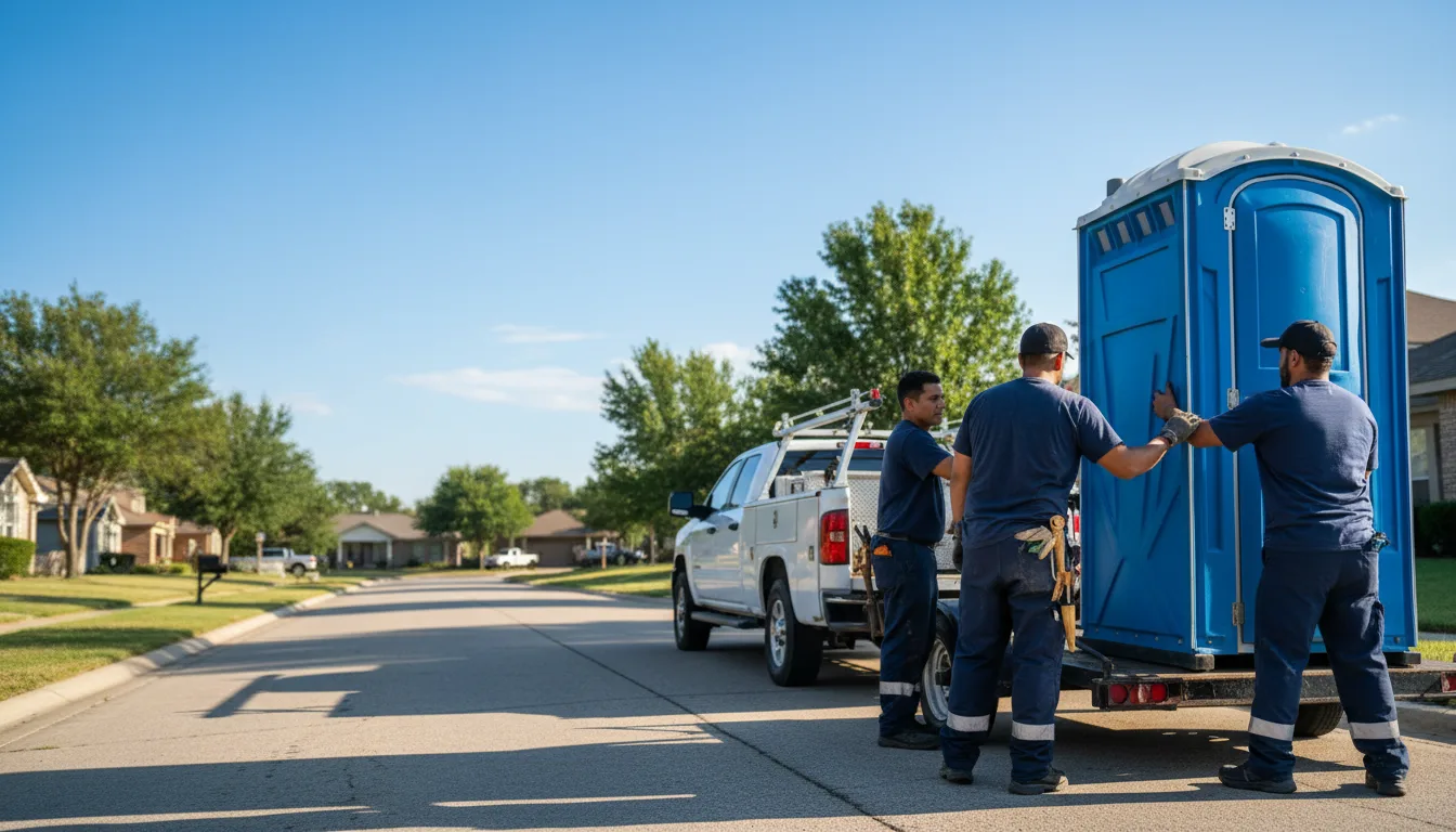 Portable Toilet Rental in Fenton, LA near me